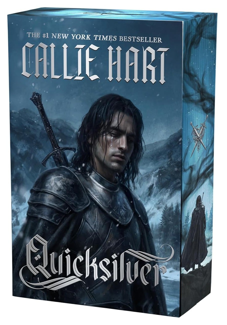 Quicksilver by Callie Hart. Book cover of Quicksilver by Callie Hart.