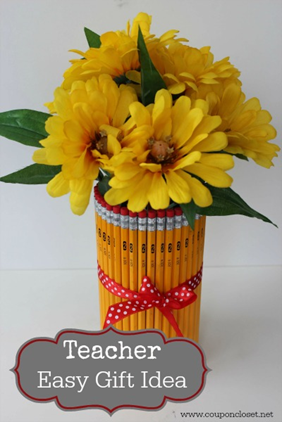 Thank You Teacher Gifts - Pencil Vase