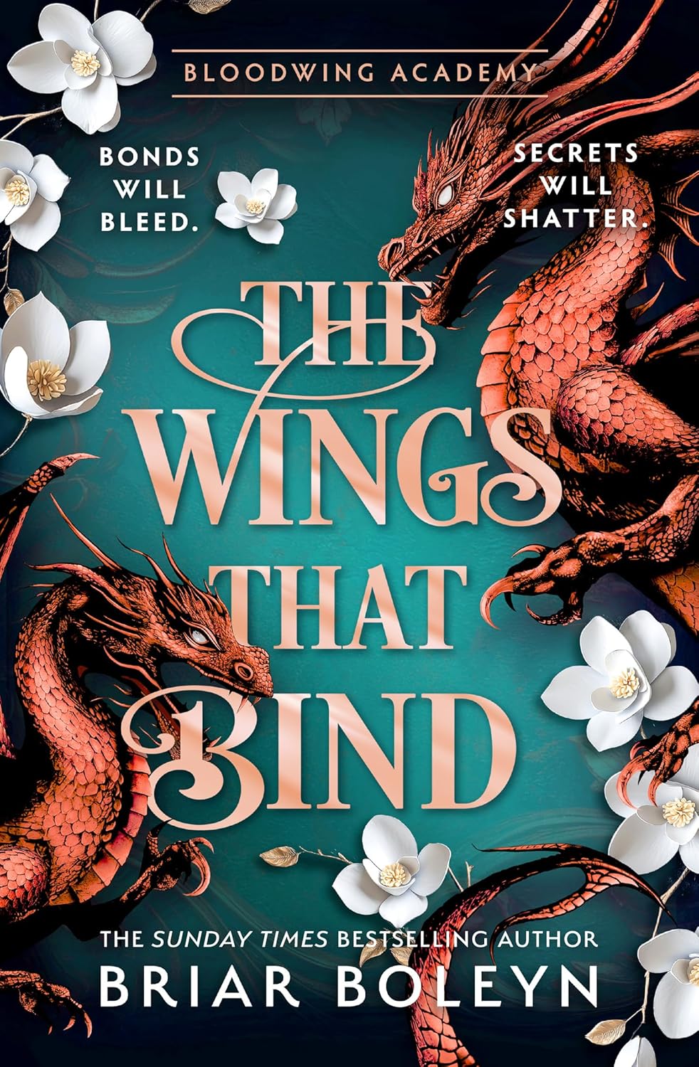 Book cover of The Wings that Bind by Briar Boleyn.