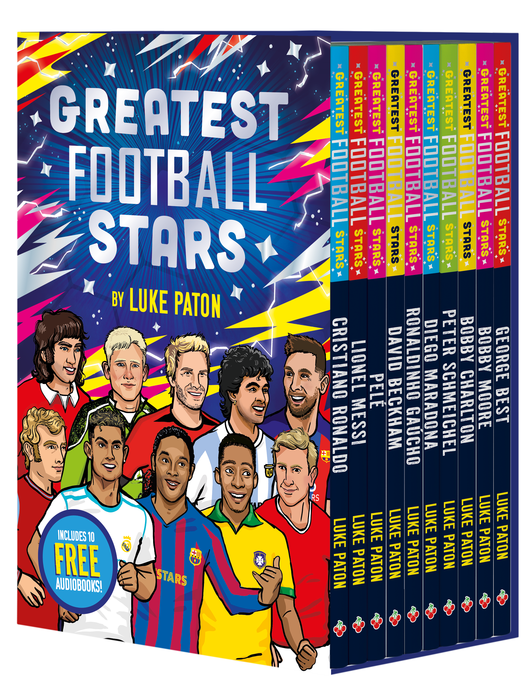 Greatest Football Stars: 10‑Book Box Set.