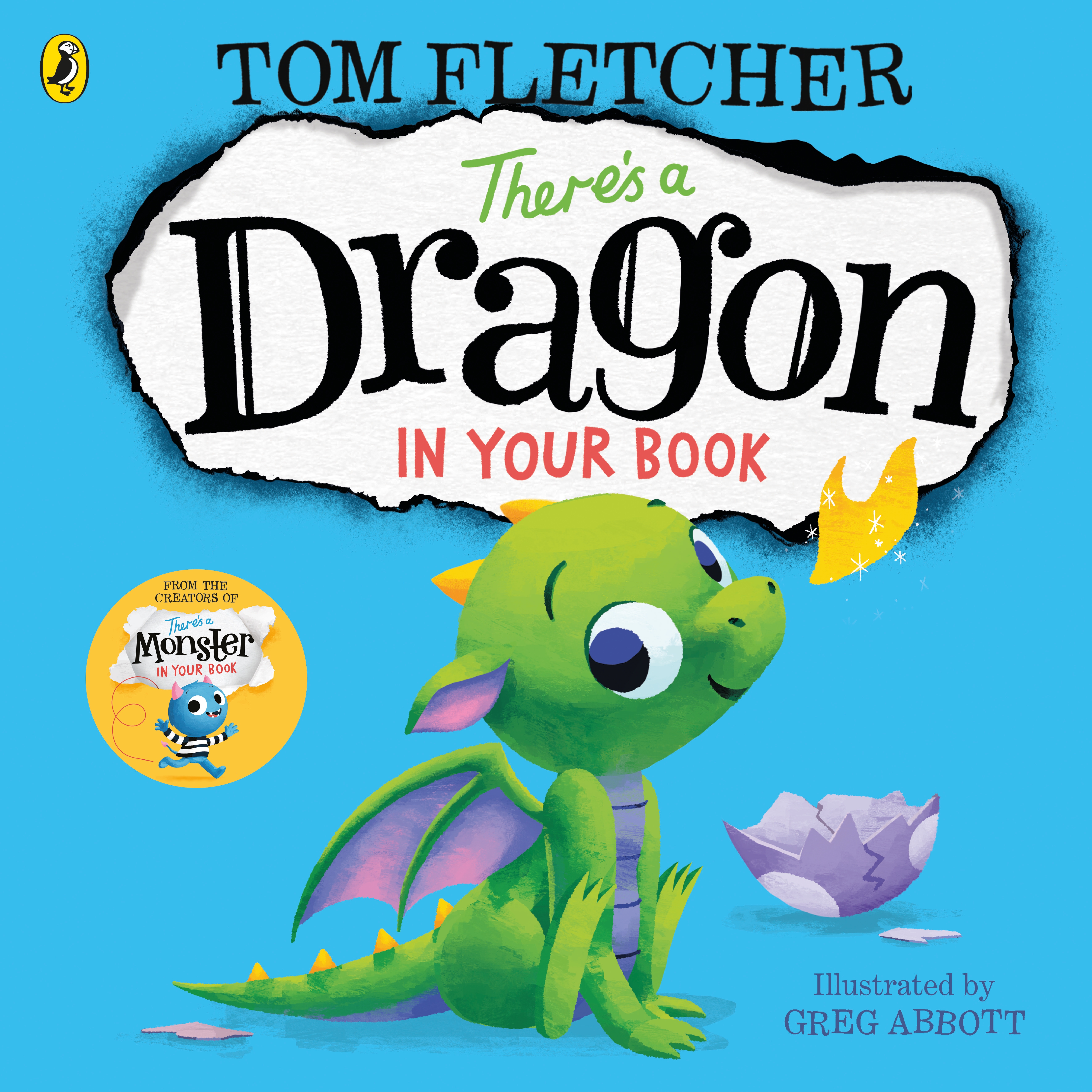 Fantasy and Magic: There's a Dragon in Your Book by Tom Fletcher Cover of There's a Dragon in Your Book by Tom Fletcher