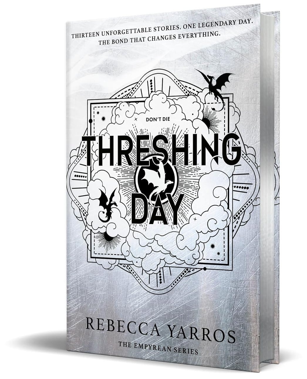 Threshing Day by Rebecca Yarros. Book cover of Threshing Day by Rebecca Yarros.