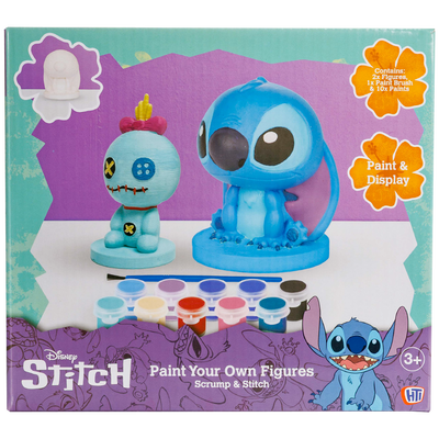Paint Your Own Scrump & Stitch Figures