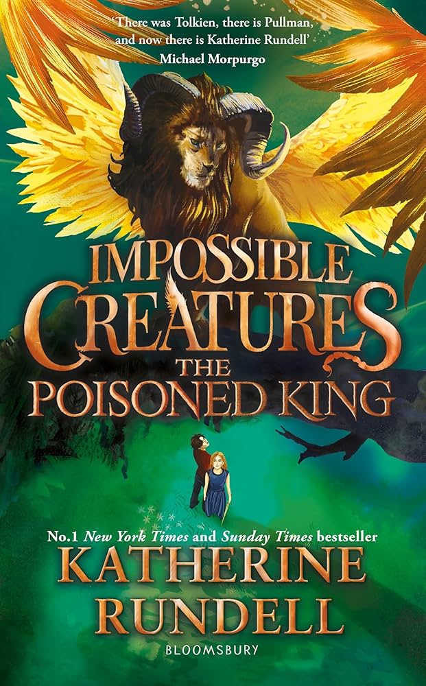 Book cover of the Poisoned King.