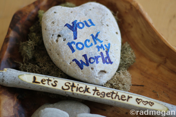 Sticks and stones - valentines day