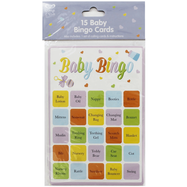 baby bingo cards
