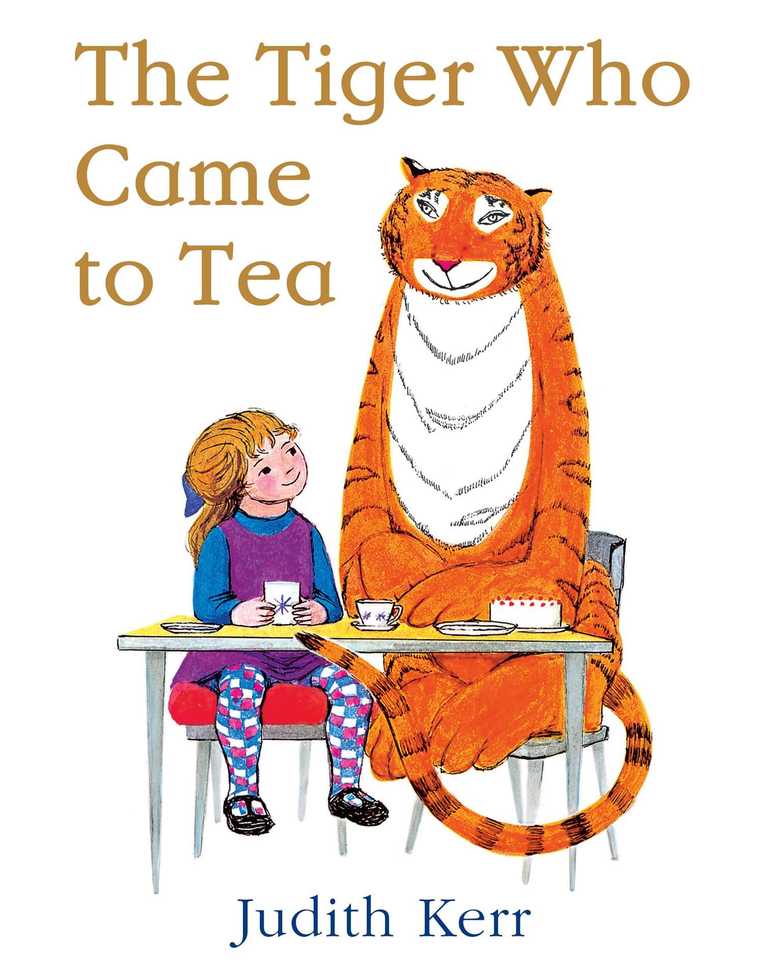 The Tiger Who Came to Tea book cover.