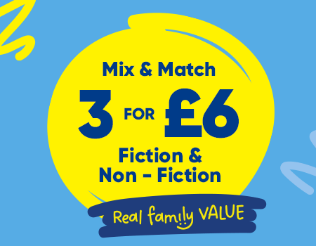 3 for £6 Fiction & Non-Fiction Books