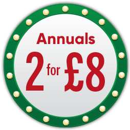2 for £8 Annuals
