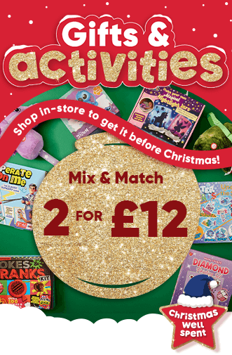 2 for £12 Gifts & Activities