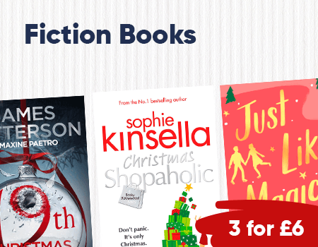 3 for £6 Fiction Books