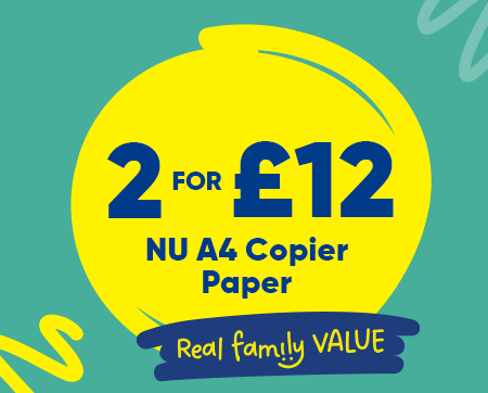 2 for £12 NU Paper