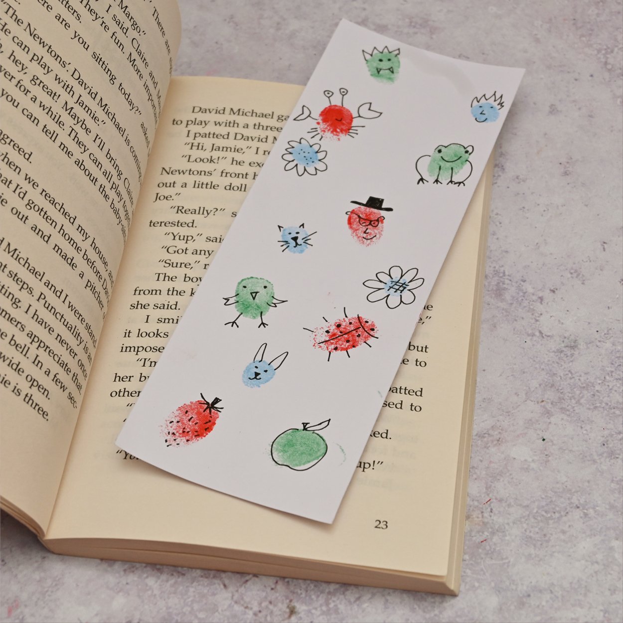 Fingerprint Bookmark