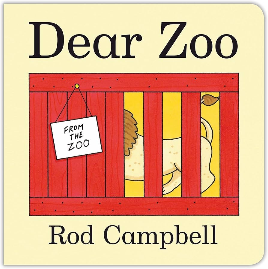 Dear Zoo book cover.