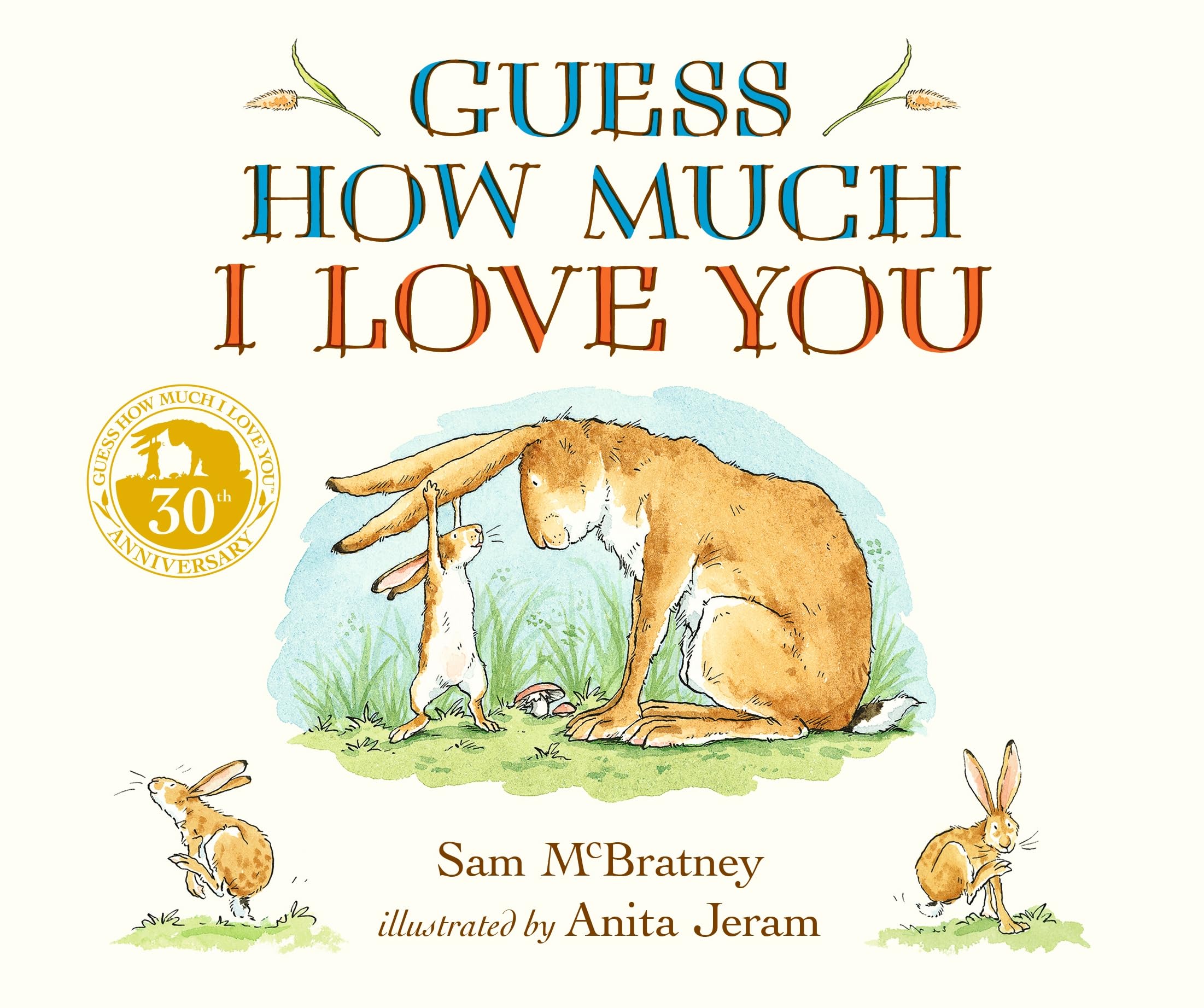 Guess How Much I Love You book cover.