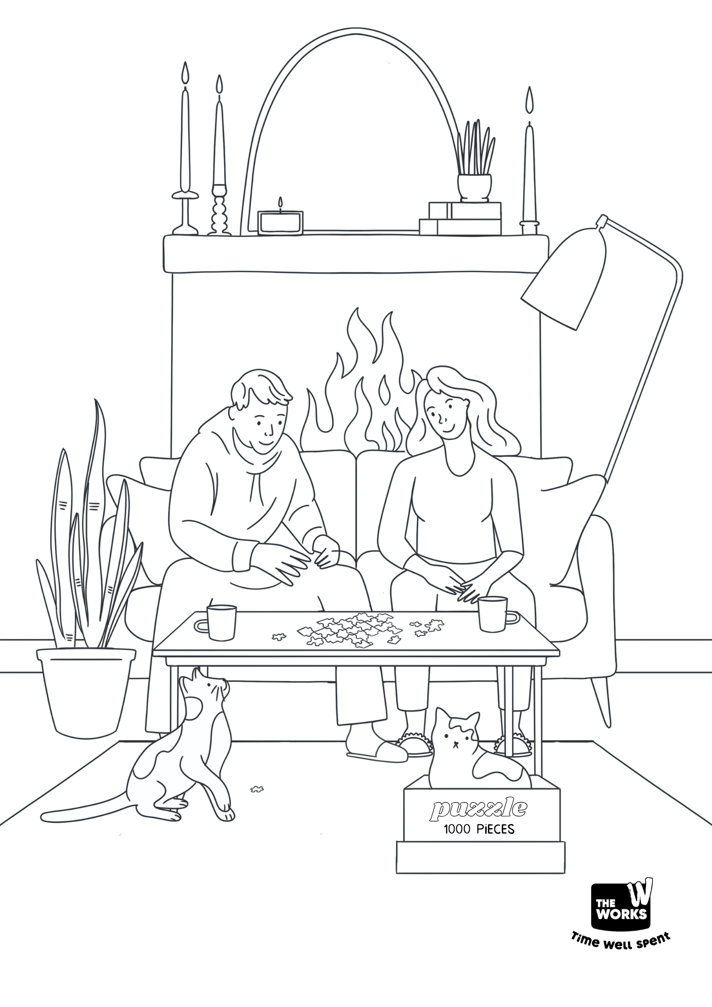 Free Printable Colouring Sheets for Adults The Works