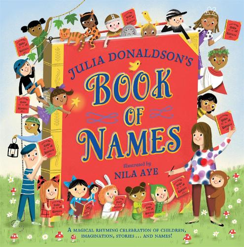 Julia Donaldson’s Book of Names book cover.