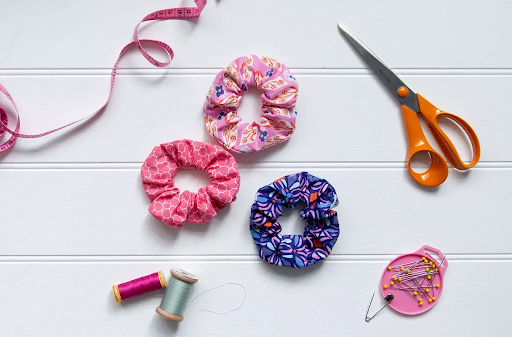 DIY Hair Scrunchies