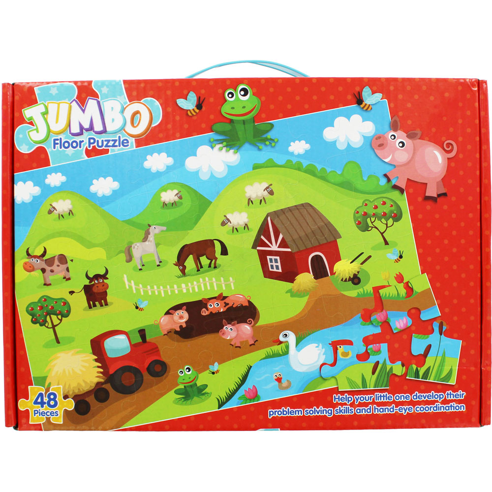 Image of On The Farm Jumbo Floor Puzzle