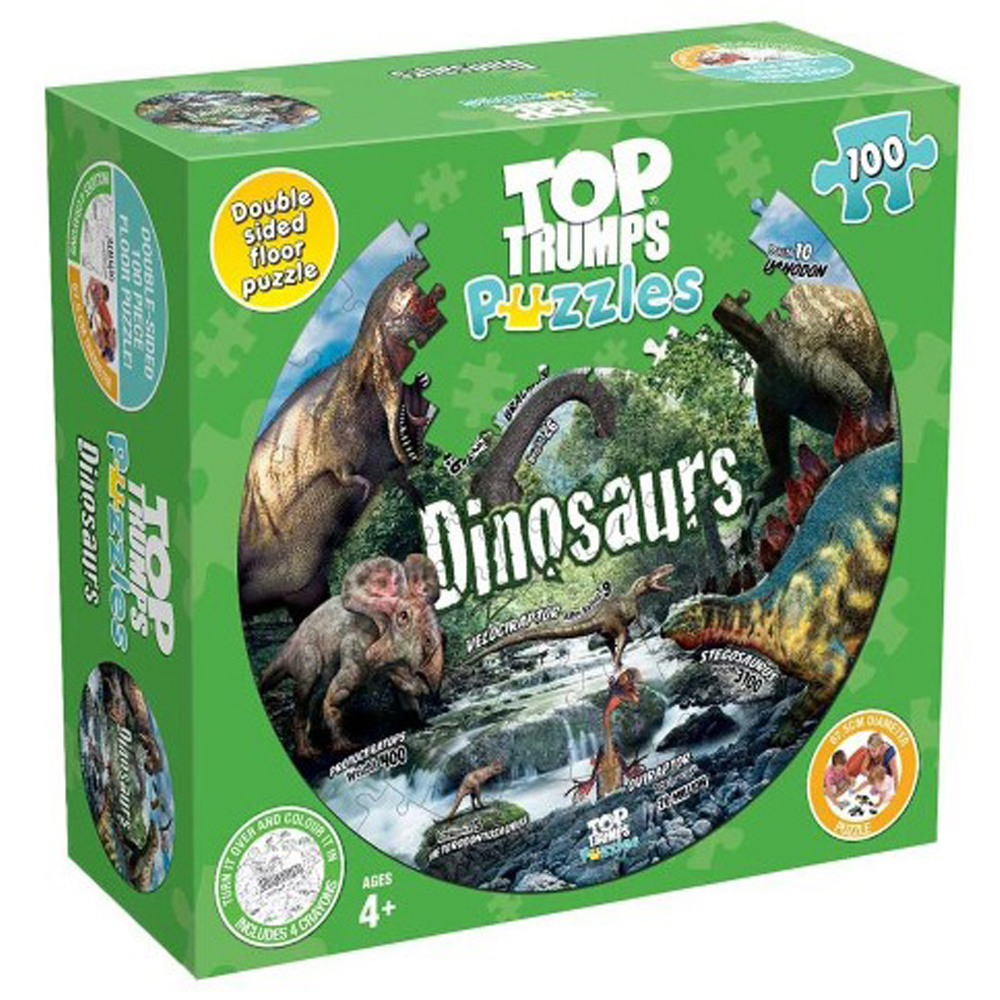 Image of Top Trumps Dinosaurs 100 Piece Jigsaw Puzzle