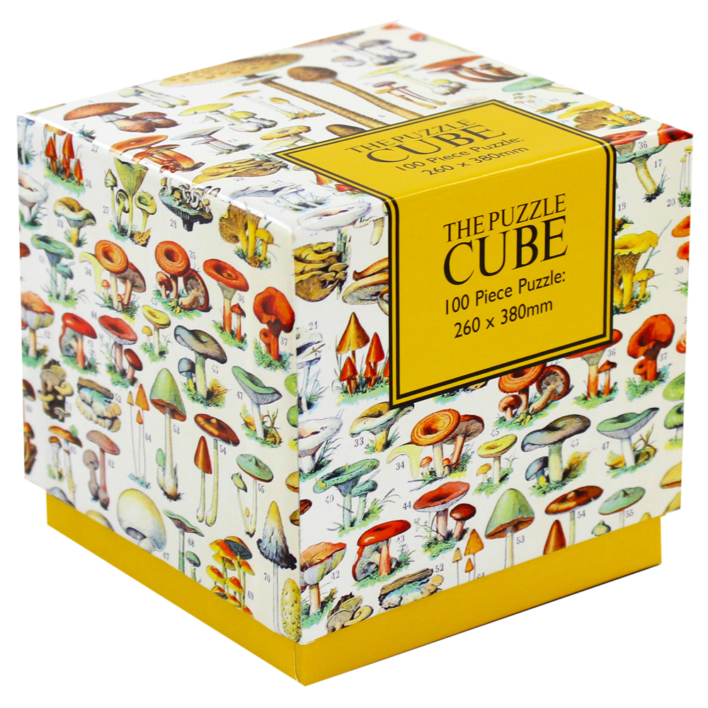 Image of Mushrooms 100 Piece Jigsaw Puzzle