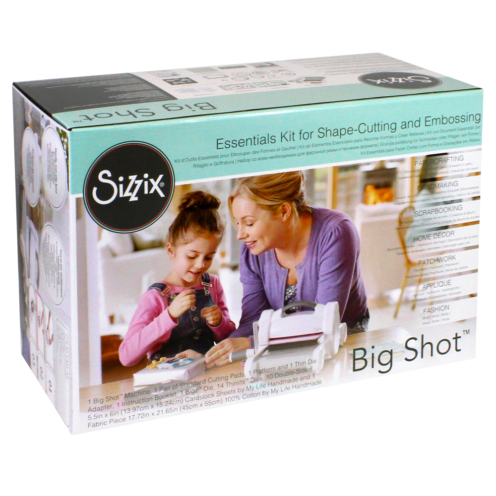 Image of Sizzix Big Shot Die Cutting Machine Starter Kit