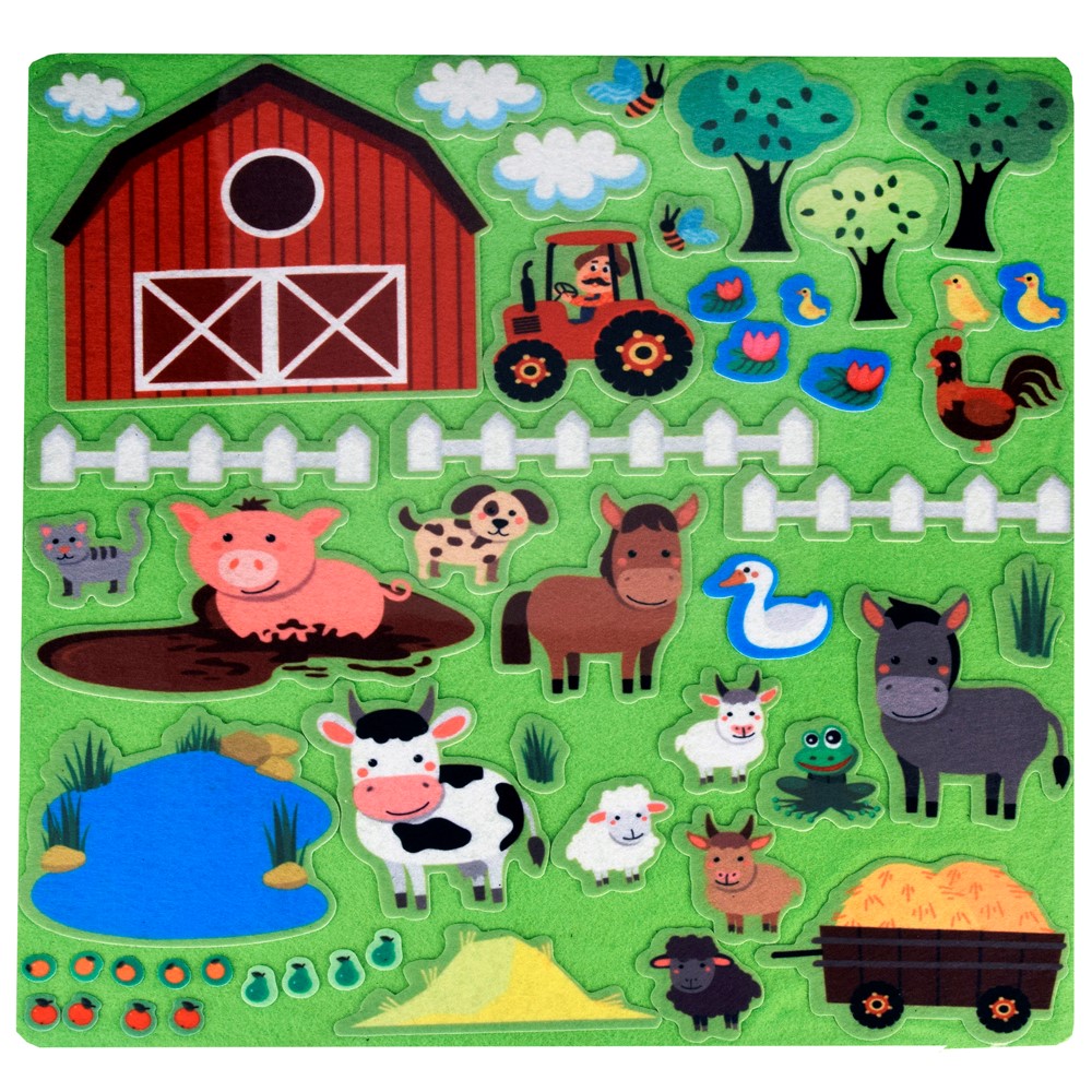 Image of On The Farm Felt Storyboard
