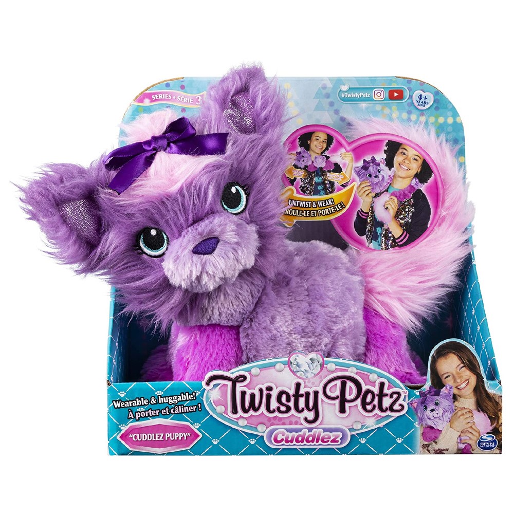 Image of Twisty Pets: Cuddlez Puppy Plush