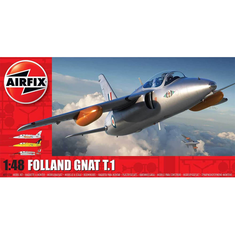 Airfix 1:48 Folland Gnat T.1 Model Kit