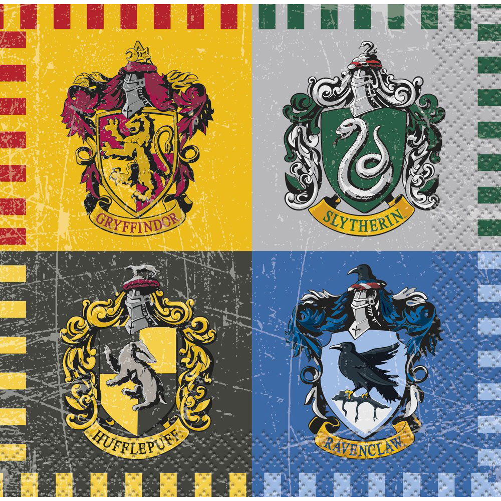 Unique Party Harry Potter Small Paper Napkins - 16 Pack