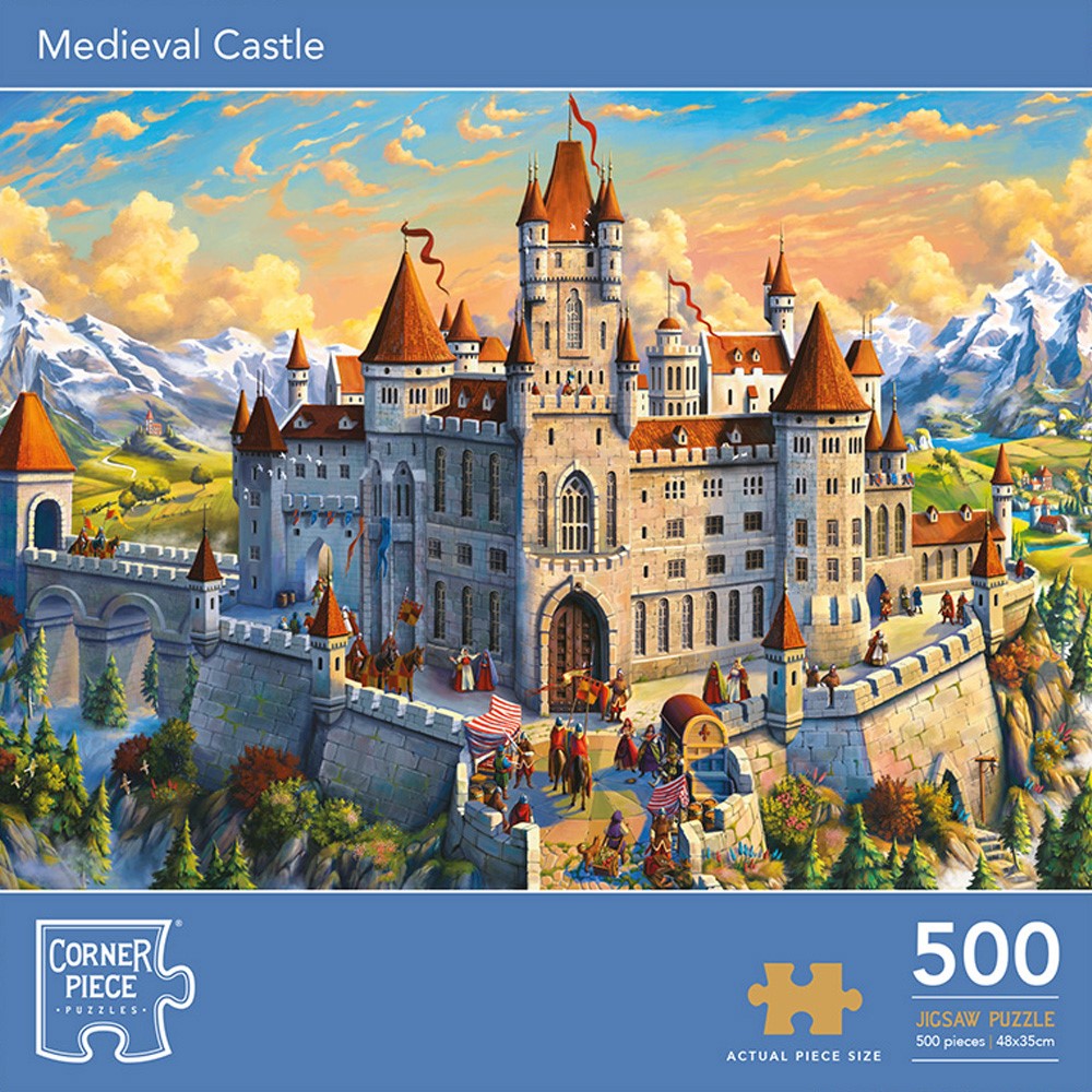 Image of Medieval Castle 500 Piece Jigsaw Puzzle