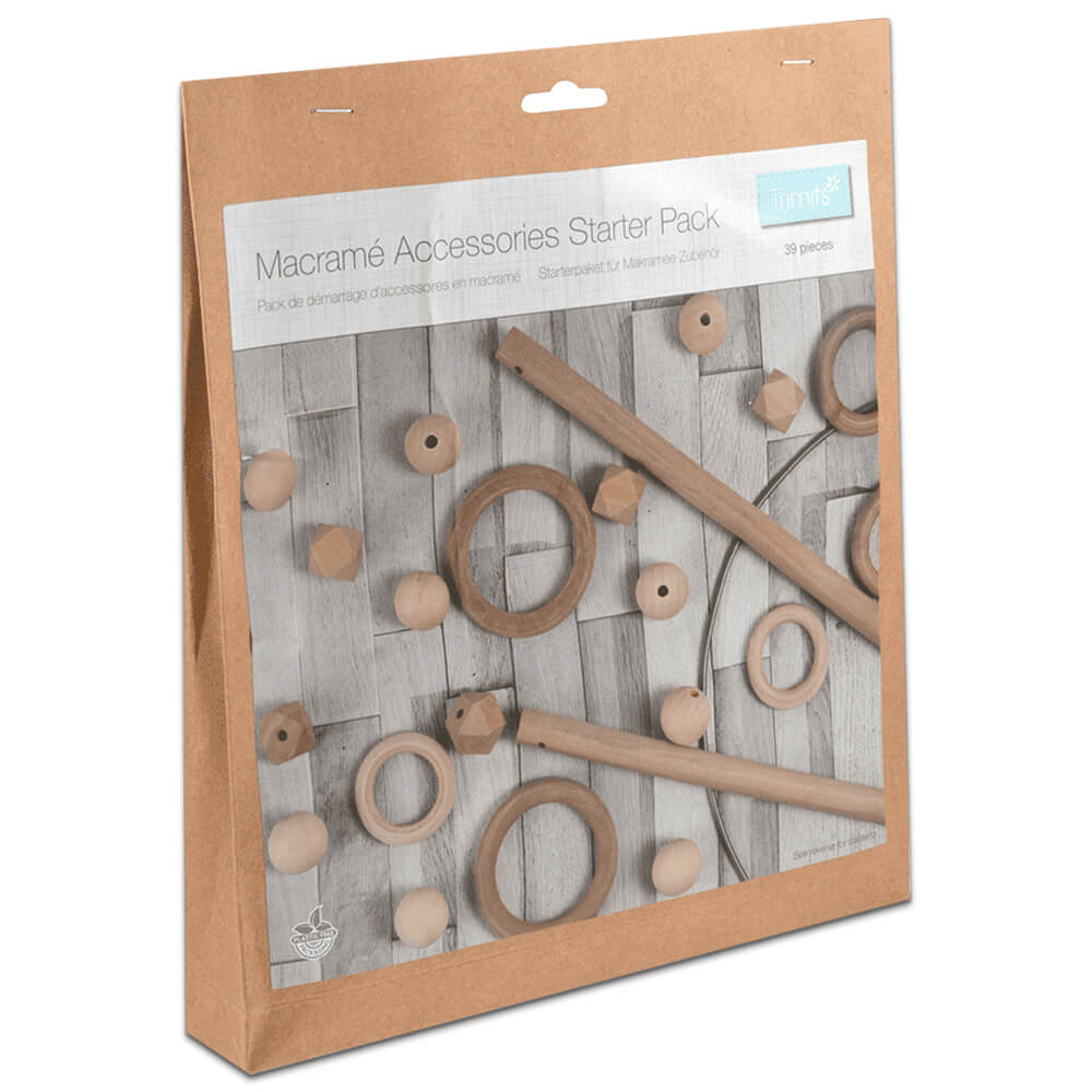 Image of Trimits: Macrame Accessories Starter Pack - 39 Pieces