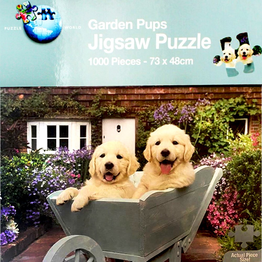 Image of Garden Pups 1000 Piece Jigsaw Puzzle