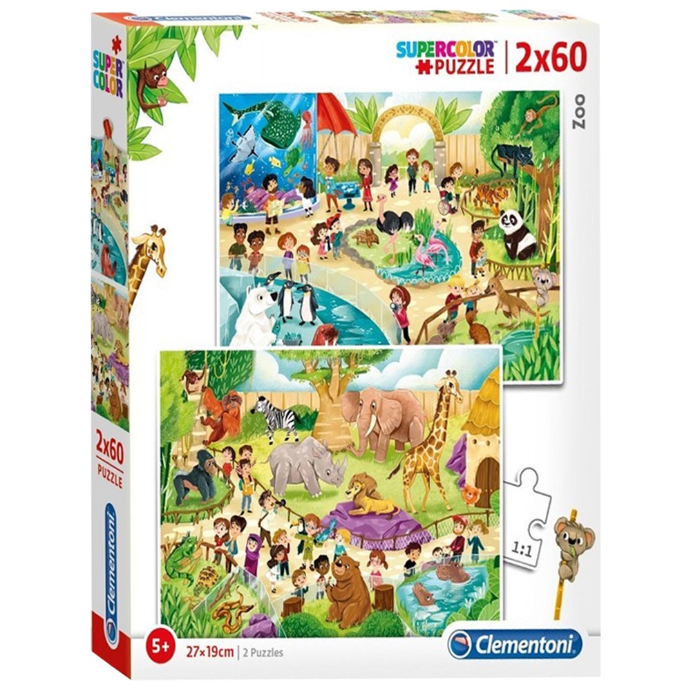 Image of Zoo 2-In-1 Jigsaw Puzzle