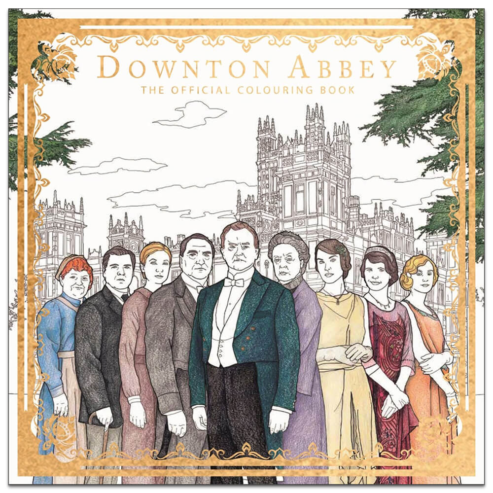 Downton Abbey The Official Colouring Book