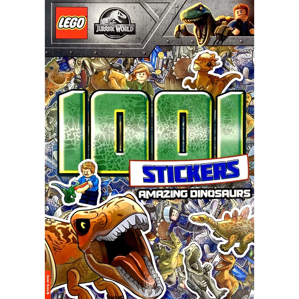 Lego Jurassic World: 1001 Stickers Amazing Dinosaurs