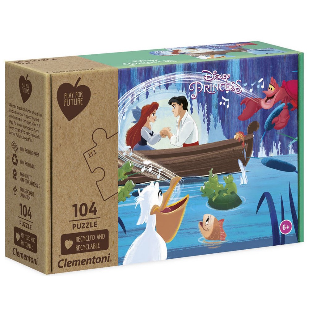 Image of Disney Princess Eco-Friendly 104 Piece Jigsaw Puzzle