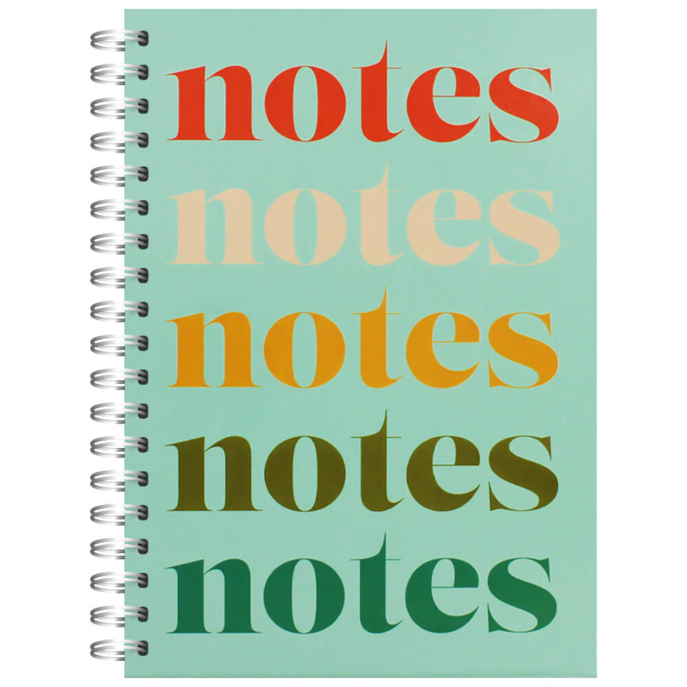 Image of A5 Aqua Notes Notebook