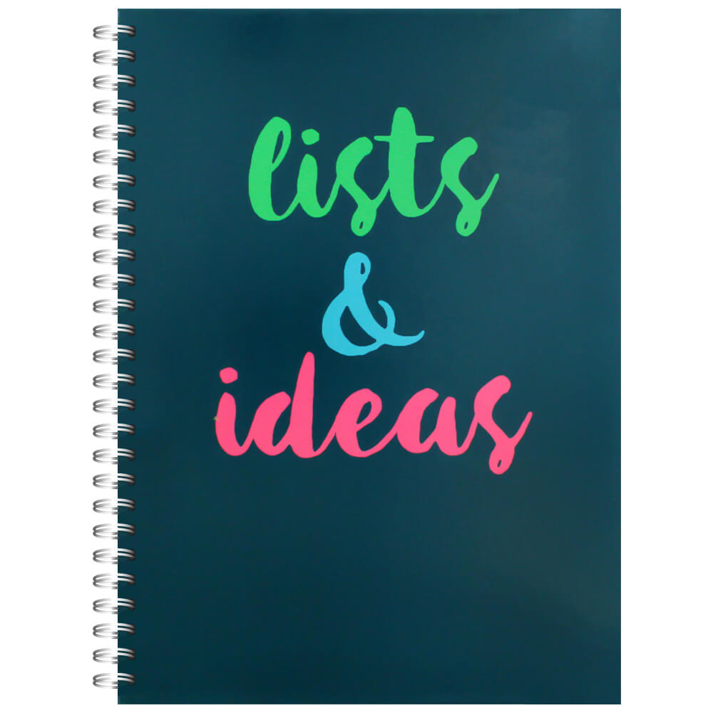 Image of A4 Lists And Ideas Notebook