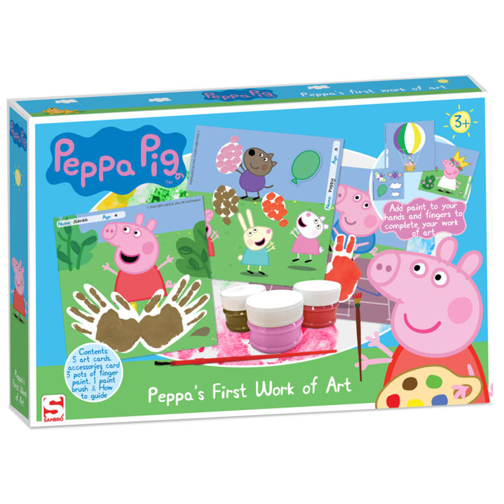Peppa Pig’s First Work Of Art