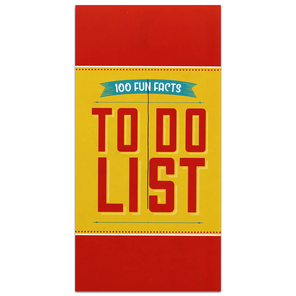Image of 100 Fun Facts To Do List