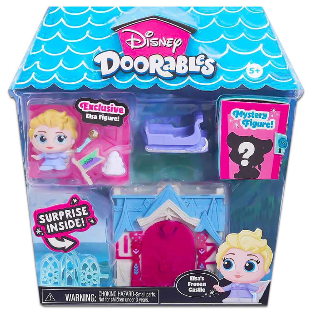 Disney Doorables Elsa’S Frozen Castle Mini Playset