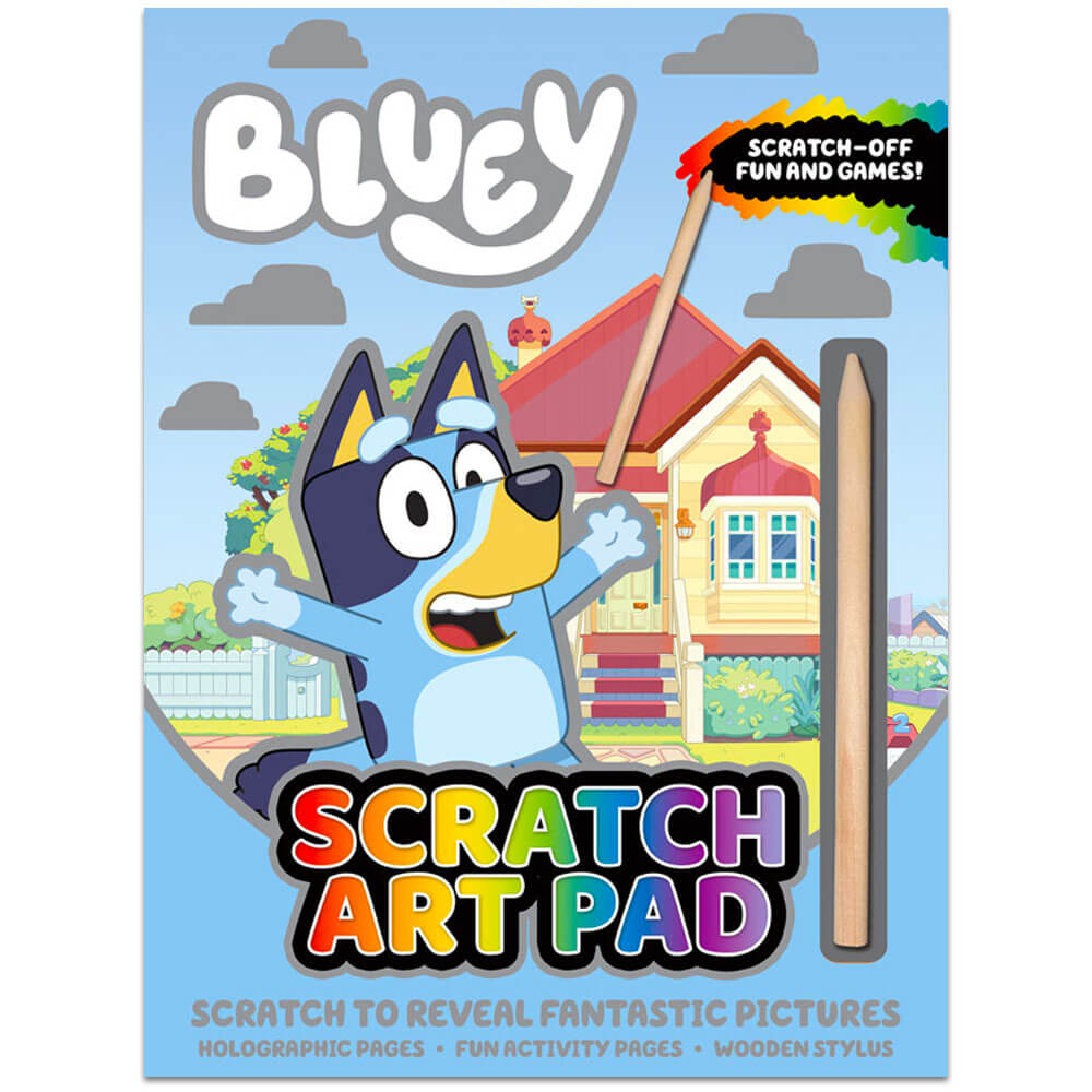 Bluey Scratch Art Pad Bluey Scratch Art Pad