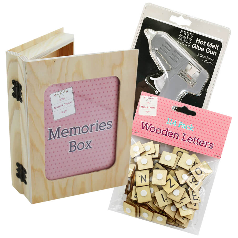 Easter Create Your Own Wooden Memory Box Bundle Easter Create Your Own Wooden Memory Box Bundle
