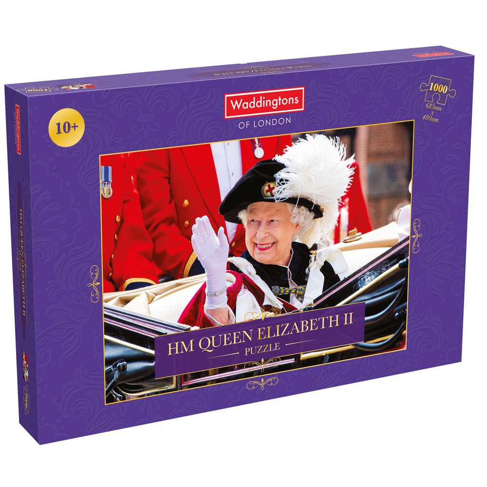 Image of Hm Queen Elizabeth Ii 1000 Piece Jigsaw Puzzle