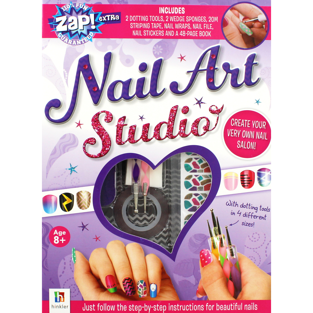 Nail Art Studio Kit by Hinkler Books Ltd (Box Set), Toys & Games, Brand