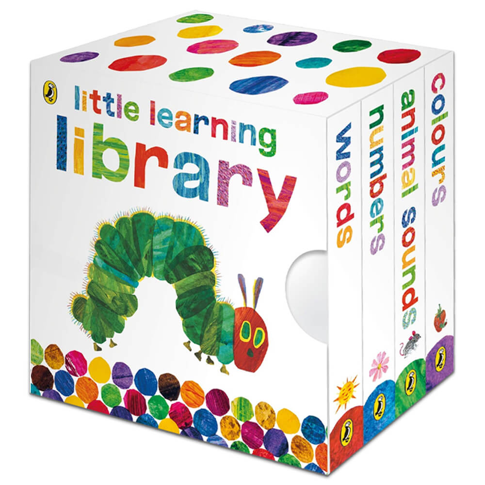 The Very Hungry Caterpillar: Little Learning Library 4 Book Collection