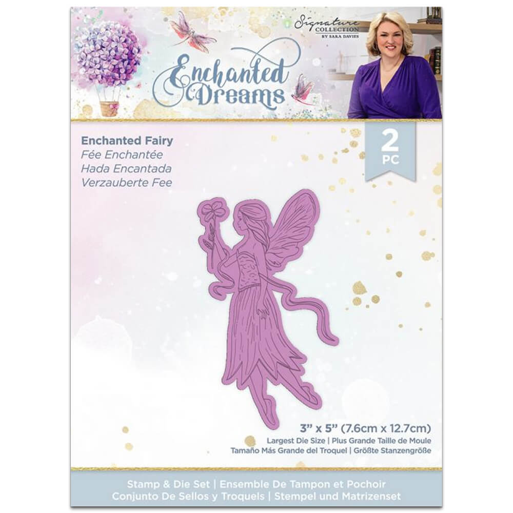 Image of Enchanted Fairy Stamp And Die Set
