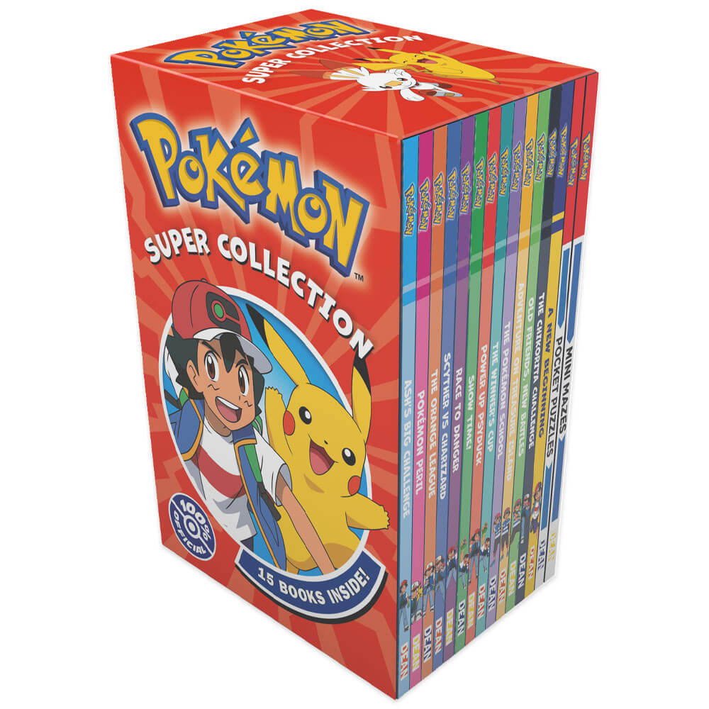 Pokemon Super Collection: 15 Book Box Set – Pokemon – Children’s Book Collections (Box Set) Pokemon Super Collection: 15 Book Box Set – Pokemon – Children’s Book Collections (Box Set)
