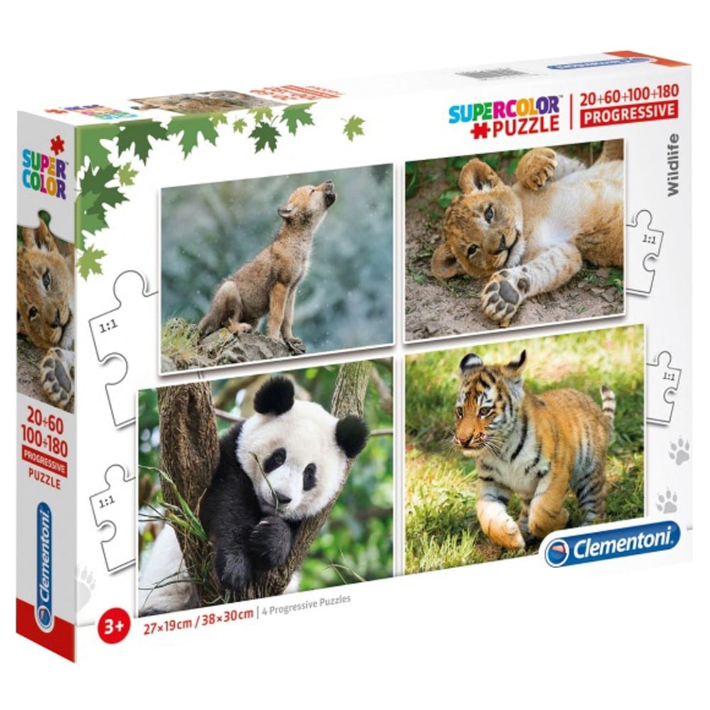 Image of Wildlife 4-In-1 Jigsaw Puzzle